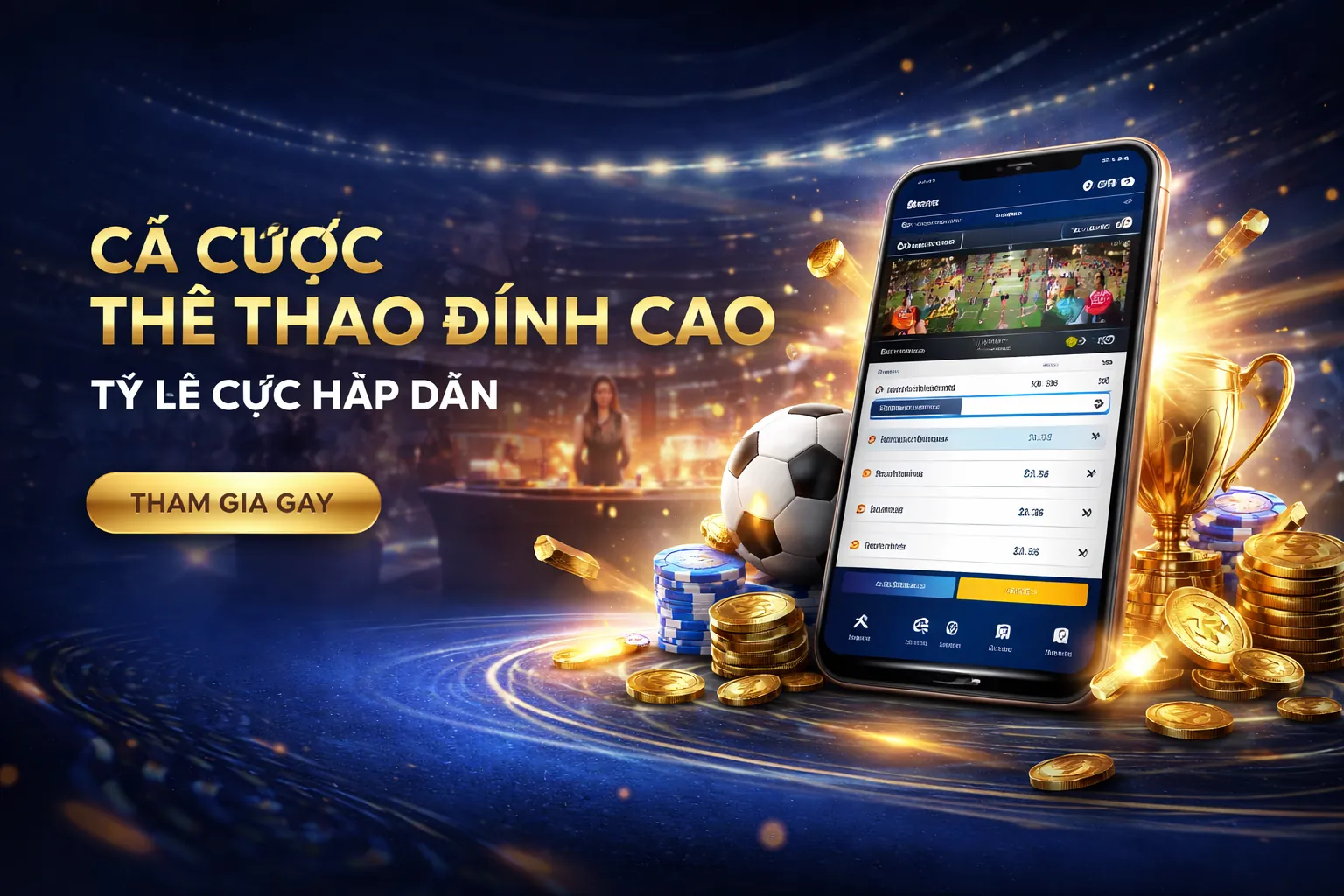 Hình ảnh giới thiệu Kuvip, nền tảng giải trí trực tuyến